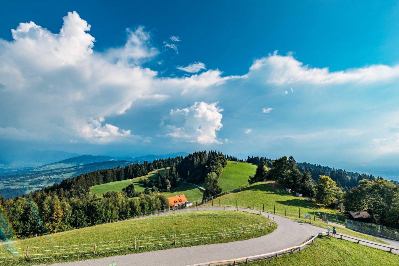 Vista dal Pfänder sulle colline